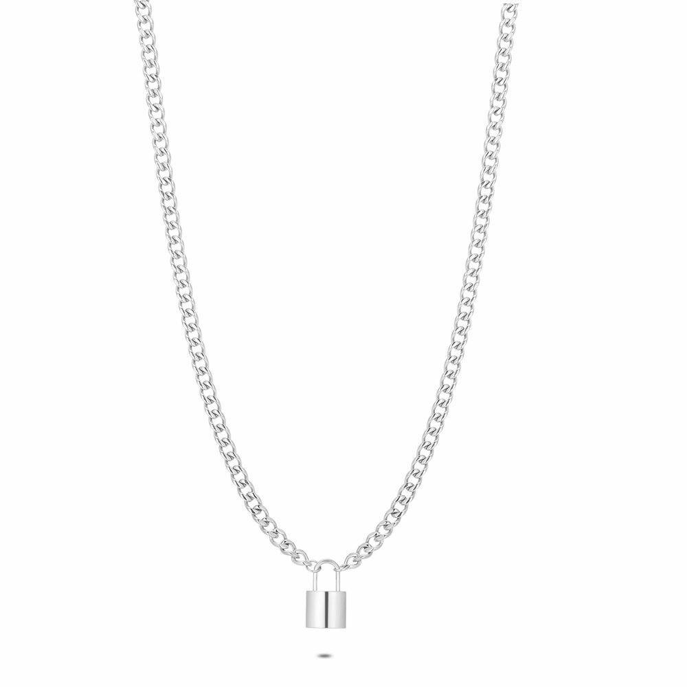 Necklaces | Stainless Steel Necklace, Padlock Necklaces Necklaces