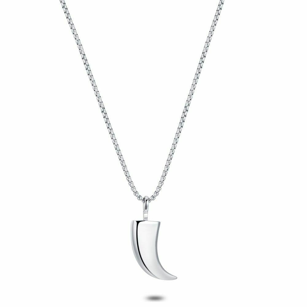 Necklaces | Stainless Steel Necklace, Square Forcat, Tooth Mens Mens