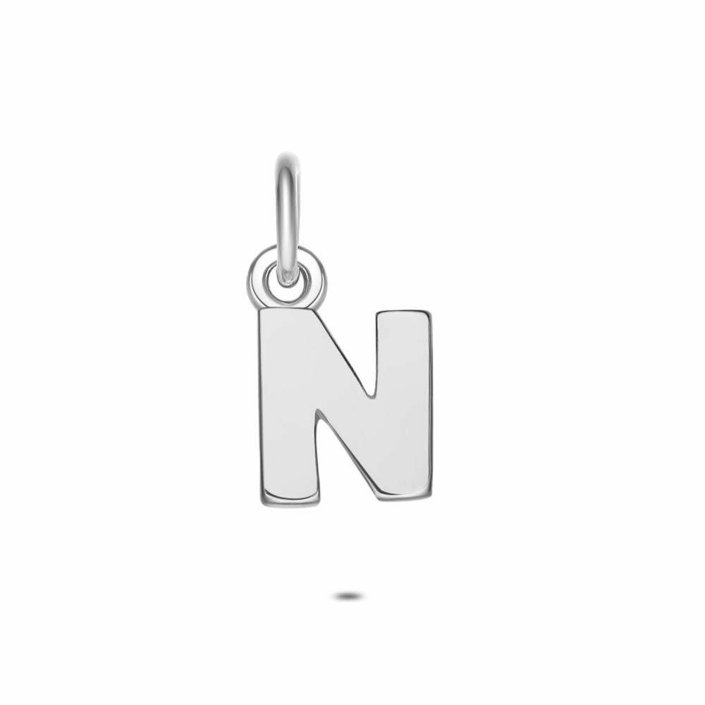 Pendants | Silver Pendant, Letter N Pendants Pendants