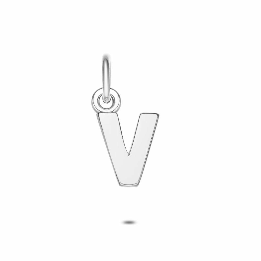 Pendants | Silver Pendant, Letter V Pendants Pendants