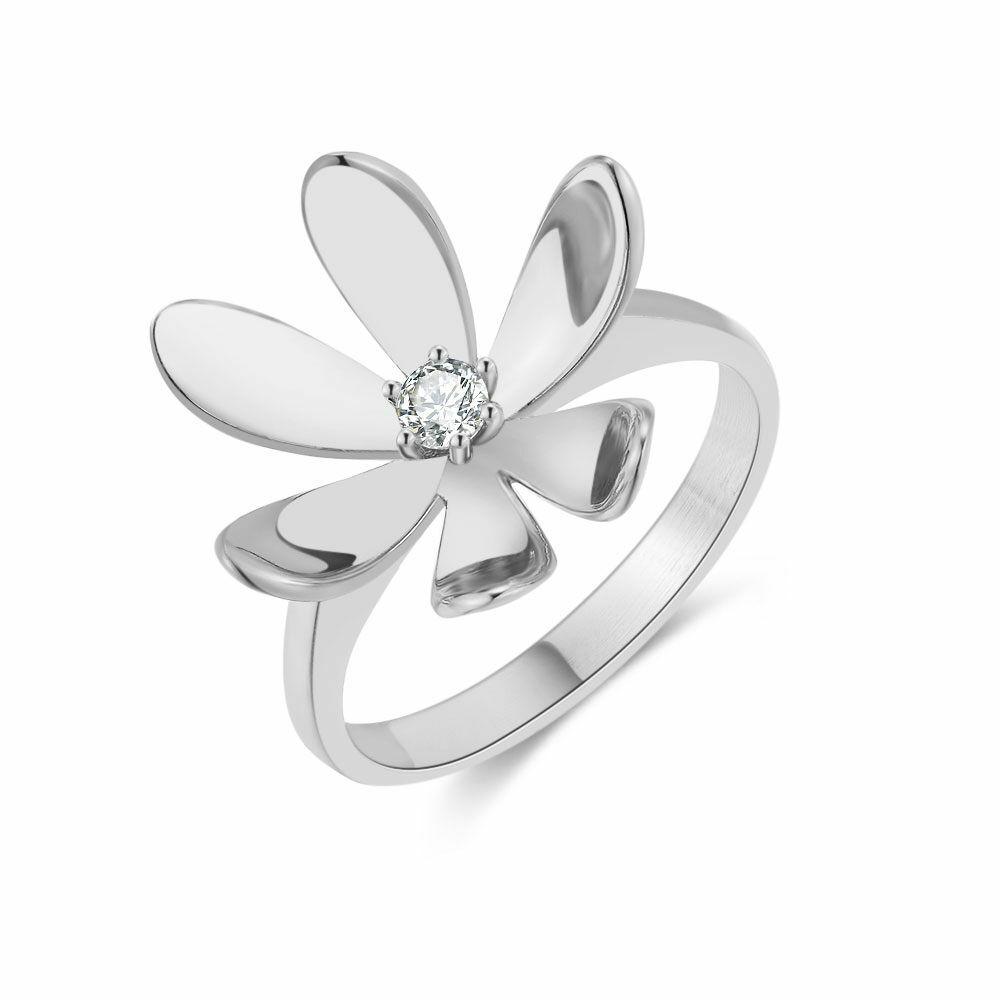 Rings | Silver Ring, Big Flower Rings Rings