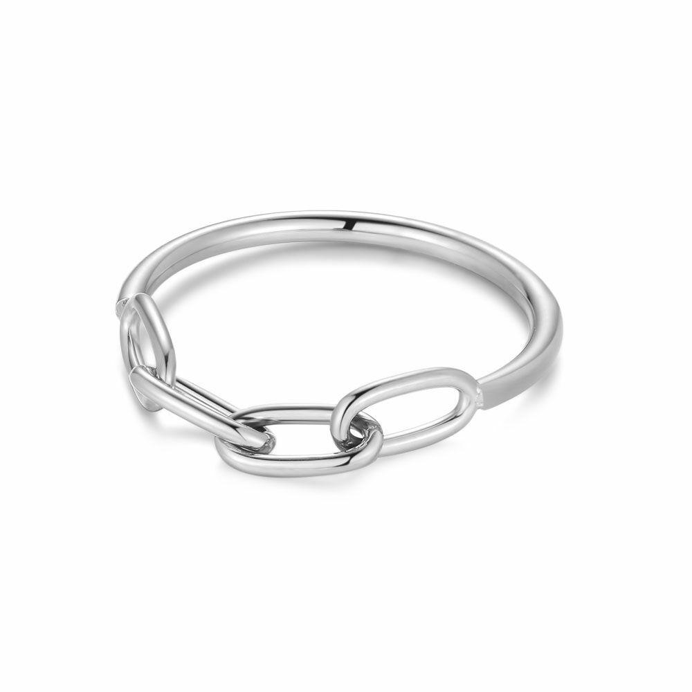 Rings | Silver Ring, Oval Links Rings Rings