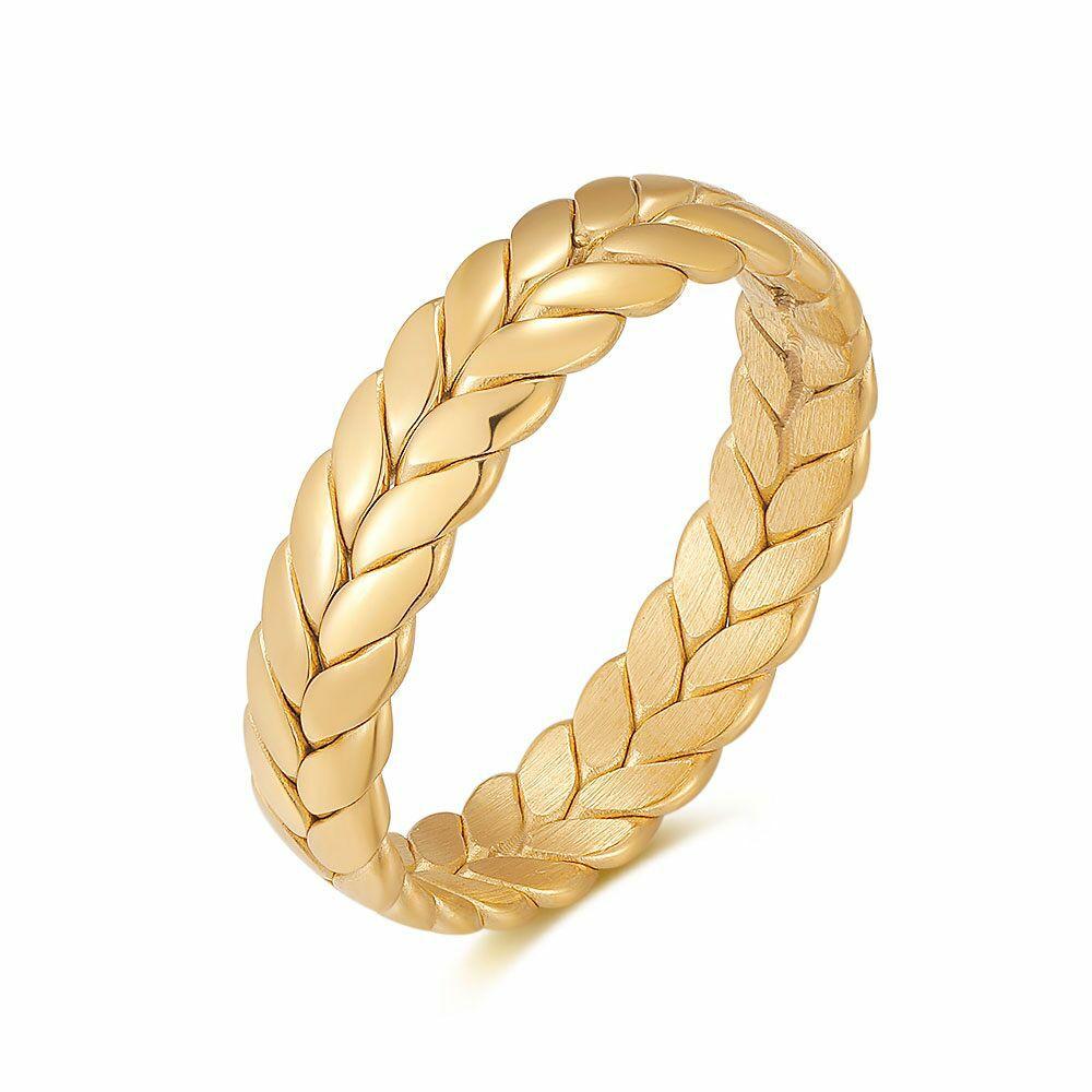 Rings | Stainless Steel Ring, Braided Mens Mens