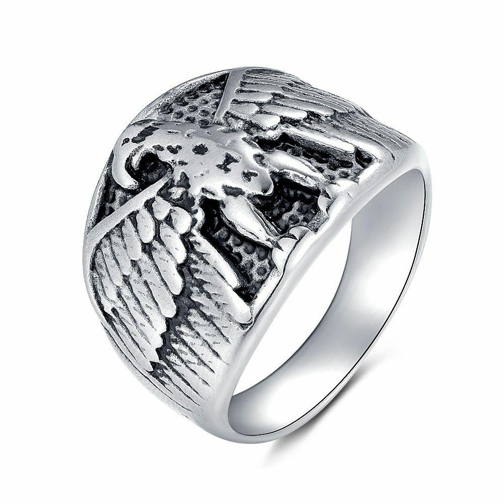 Rings | Stainless Steel Ring, Eagle Mens Mens