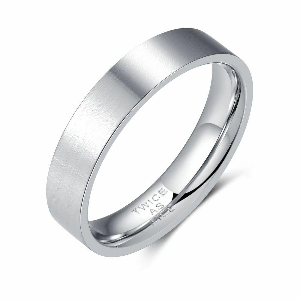 Rings | Stainless Steel Ring, Mat Mens Mens