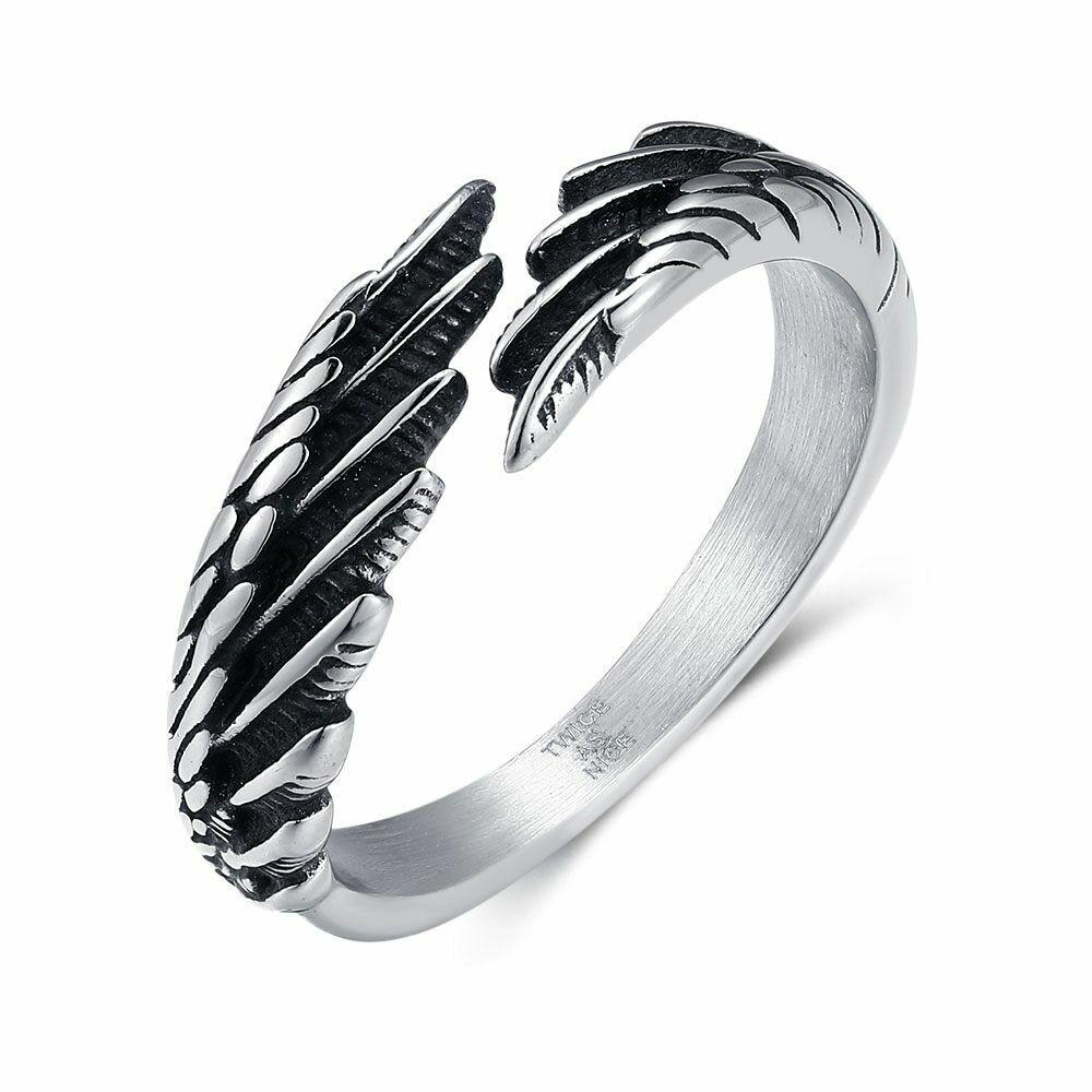 Rings | Stainless Steel Ring, Wings Mens Mens