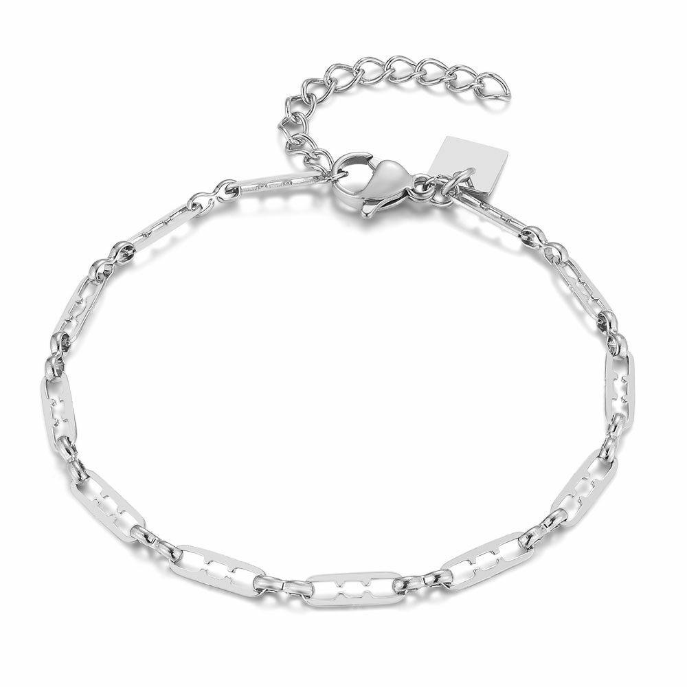 Bracelets | Stainless Steel Bracelet, Oval Links Bracelets Bracelets