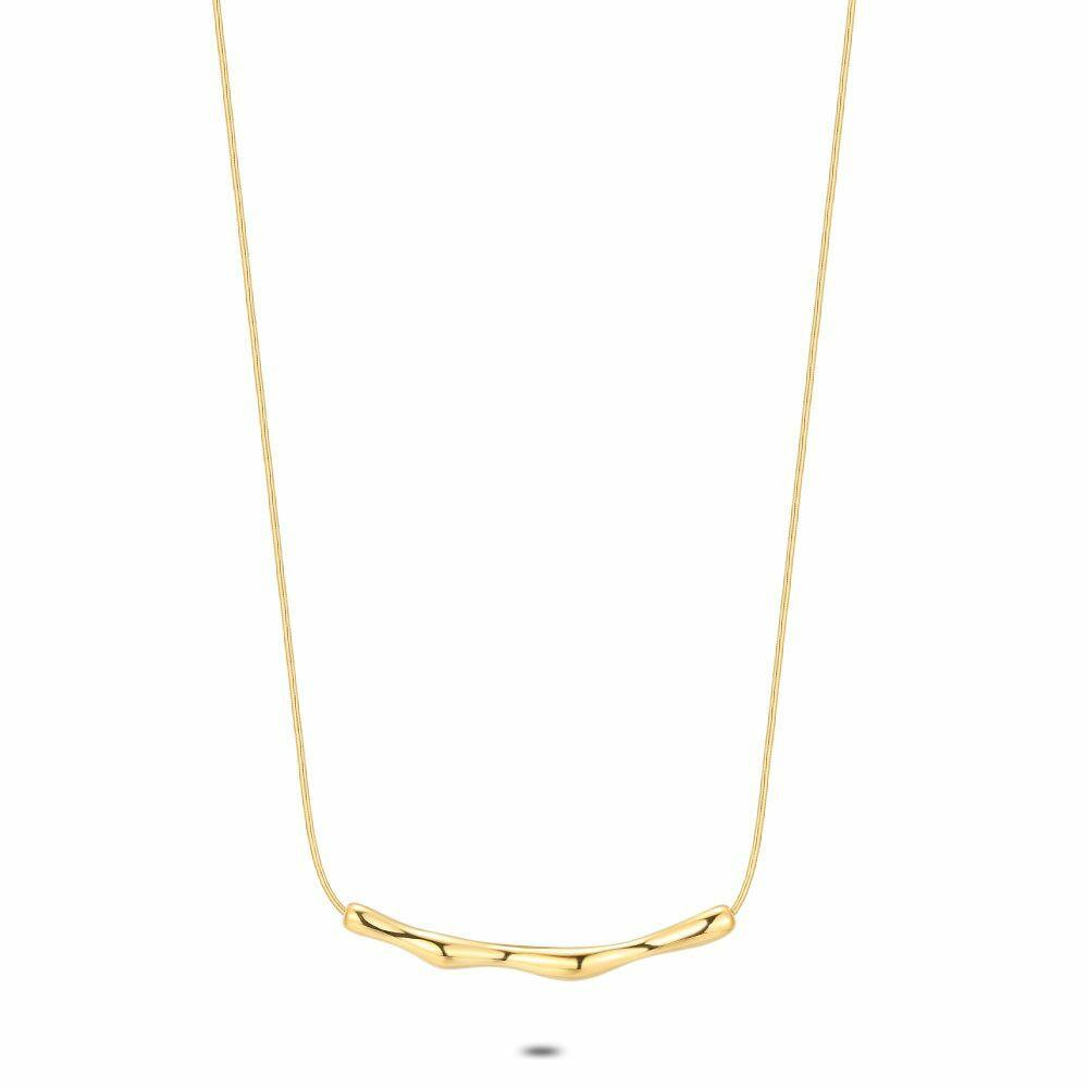 Necklaces | Gold Coloured Stainless Steel Necklace, Stick Necklaces Necklaces